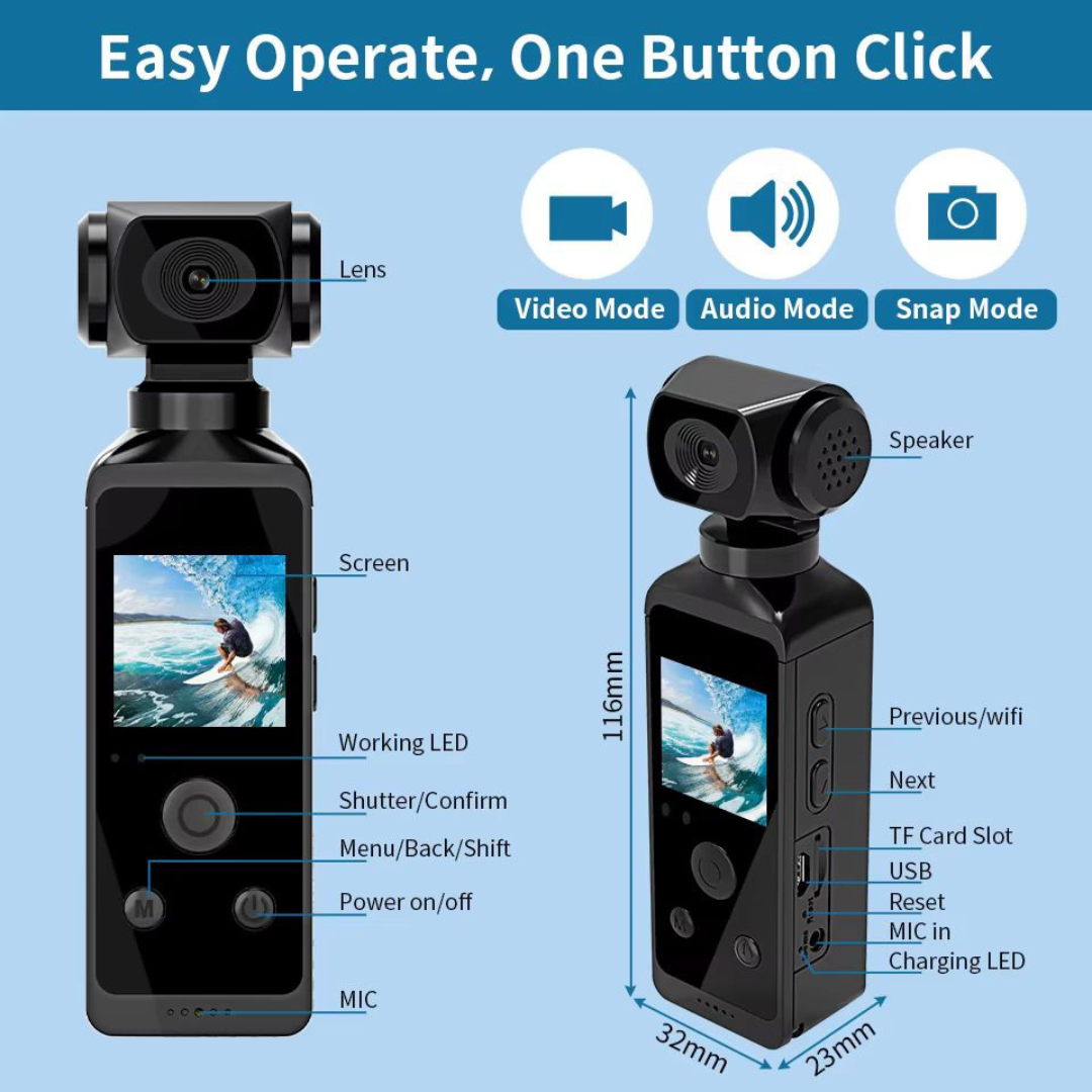 Camara Pocket 4k