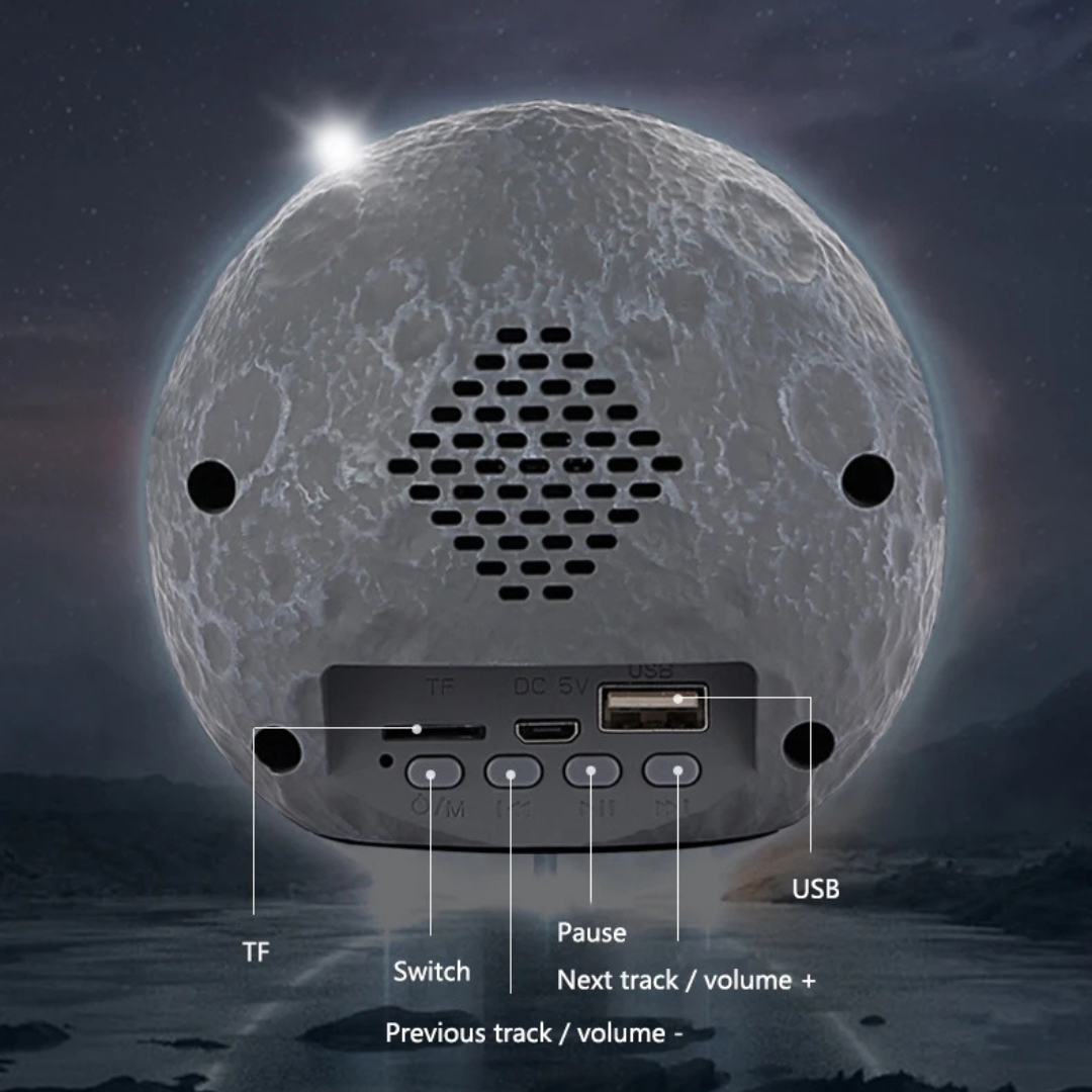 Bocina Astronauta Flotante RGB